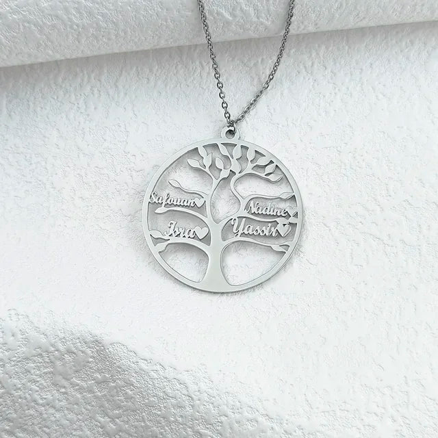 COLLIER ARBRE DE VIE PRÉNOMS