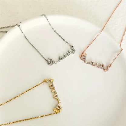 Collier prénom Arabe avec Strass